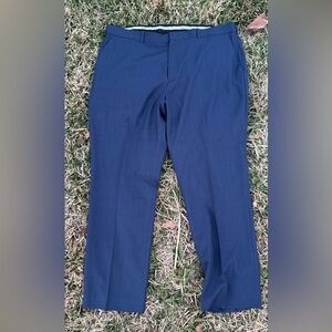 Perry Ellis Portfolio Dress Trousers | Slate Blue | 42x32 | Like New